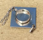 Vintage Sterling Mortarboard Graduation Cap with moving Chain Tassels Charm! — photo 2