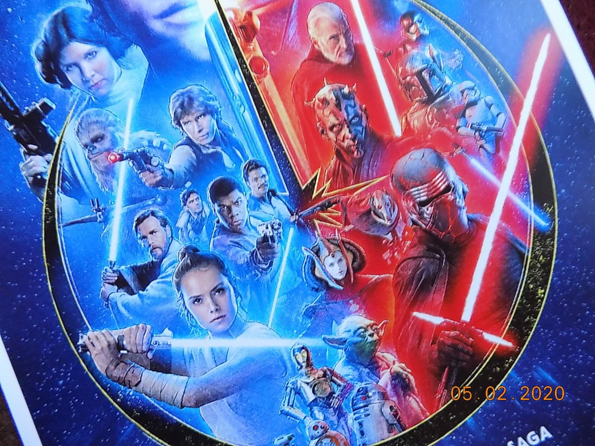 Star Wars Saga Movie Collector's Poster | eBay