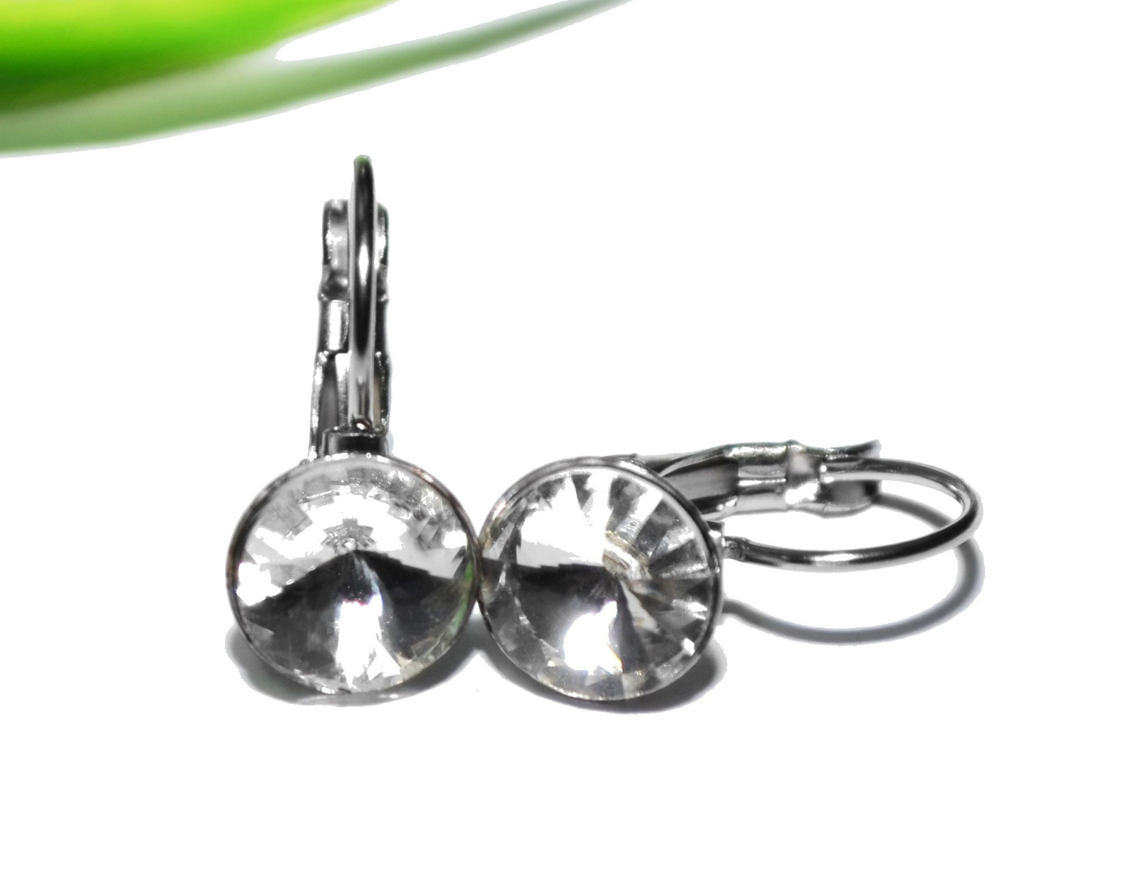 LUISIA® Paar Ohrstecker Ohrringe "Rivoli" Mit 6 Mm Kristallen Von Swarovski® (2-tlg., Inkl. Schmuckbox