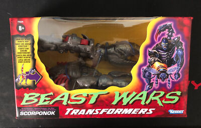 HASBRO TRANSFORMERS VINTAGE BEAST WARS SCORPONOK REISSUE ACTION FIGURE