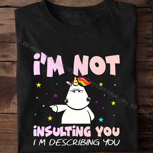 Angry unicorn, grumpy unicorn graphic 