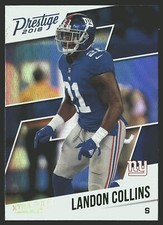 2018 Panini Prestige #55 Landon Collins Xtra Points Green
