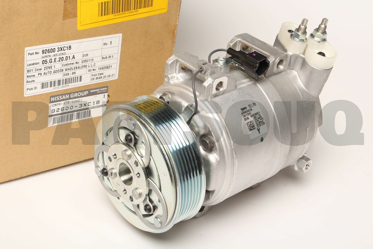 926003XC1B Genuine Nissan COMPR-AIR CONDI 92600-3XC1B | eBay