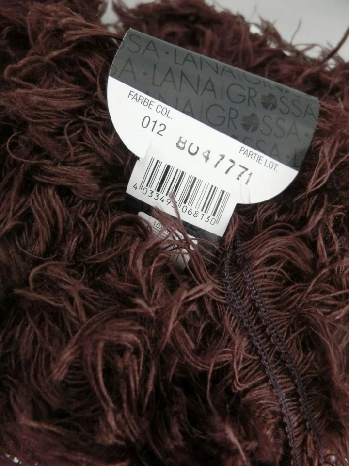 (119 €/kg): 50 g Pelice, Flausch-/Fellgarn, Lana Grossa, Fb. 012 #2137 - Bild 3 von 3