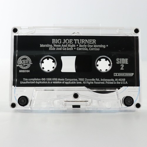 Big Joe Turner Live...In Concert (Cassette Tape, 1996, Blue Dog) TESTED KRB5 104 - Picture 4 of 7