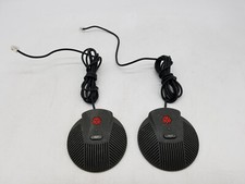 Lot of 2 Polycom SoundStation EX External Microphones 2201-00698-001 G