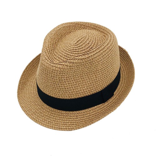 Men Women Kid Straw Sun Hat Summer 