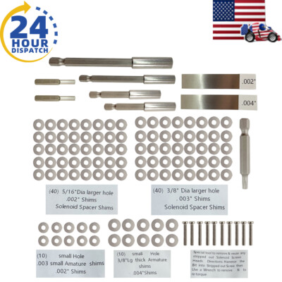#ad #ad For 7.3L Powerstroke Injector Tune Up Shim Kit W Special Tools to install 94 03 $28.99