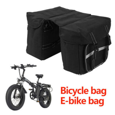 Electric Bicycle Bag Ebike Bag Storage Pack Bag Mountain Bike Rear Rack Bag
