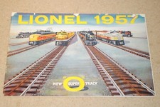 Lionel Trains 1957 Catalog Brochure Super O