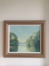 High Tide-Original Oil Paint by Artist Mary Wastie 1935