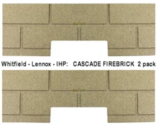 WHITFIELD LENNOX CASCADE PELLET  [PP1007]  FIREBRICK  2 PACK   -   17150025
