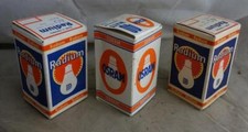 3 X alte leere Pappschachtel  Radium Osram Glühbirne Glühlampe