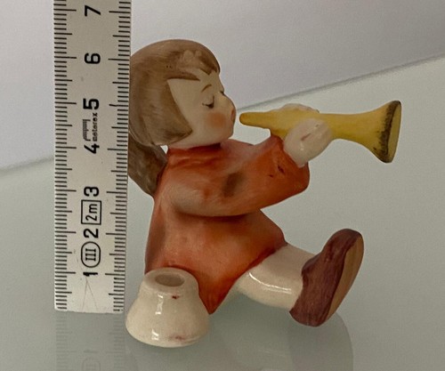 Alte Hummelfigur Hummel Figur Engel Engelchen Flöte 5028/20 - Picture 5 of 5