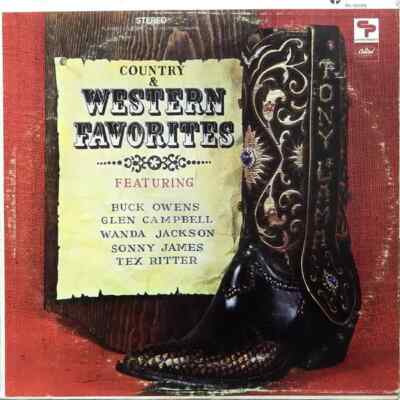 LP Buck Owens / Sonny James / Wanda Jackson a.o. Country & Western Favorites