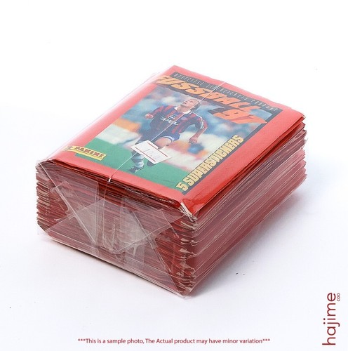 Panini 1997 Fussball Stickers Sealed Pack (50 Packets)