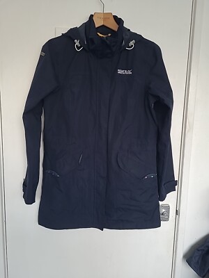 Regatta Outdoors Hydrafort Waterproof Coat Women's Size 10