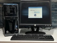 HP Pavilion p7-1257cb AMD QUAD-Core A6-3620 PC -Dell 19" Monitor E193FPP