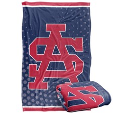 University of South Alabama Logo Dots Silky Touch Super Soft Throw Blanket