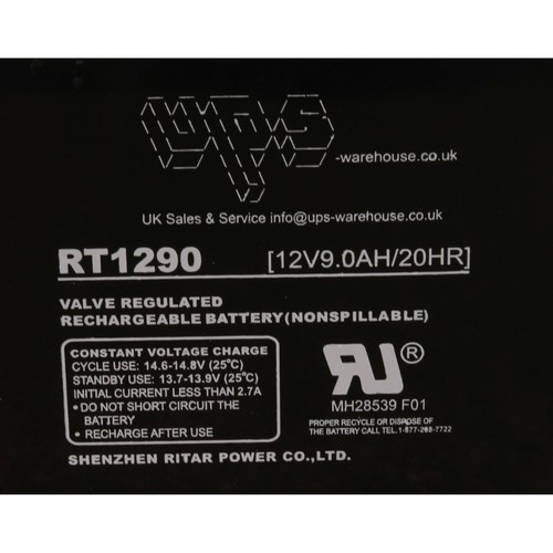 Batteria RITAR 12v 9AH - nuovissima cella acido al piombo ALTA QUALITÀ - 9,0ah - Foto 4 di 7