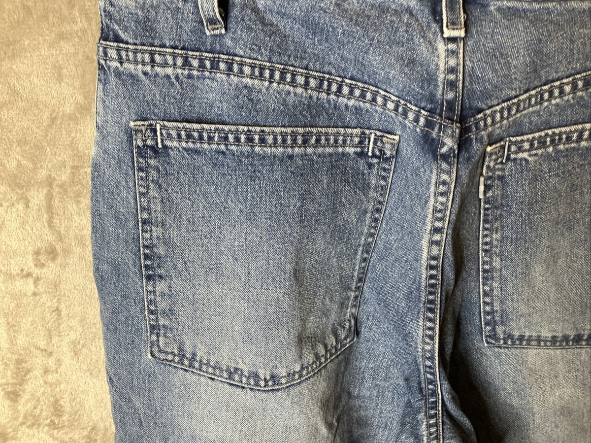 Vintage Levis Silvertab Denim Jeans Mens Size 36X32 Baggy Fit USA 