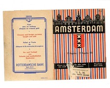 1951 Amsterdam Netherlands Travel Guide Where To Go This Week Local Ad s 