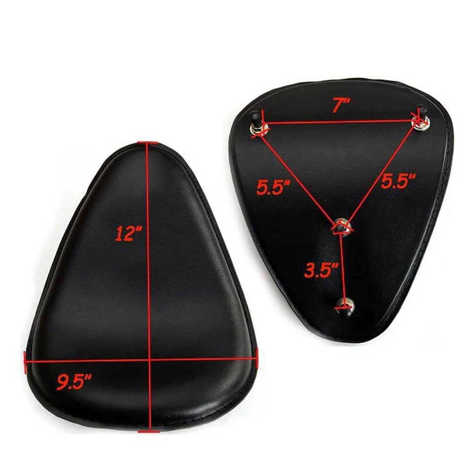 Soporte base resorte asiento individual negro personalizado para Honda Valkyrie Bobber Foto 4 de 4
