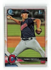 THOMAS PONTICELLI #BDC-42 1st BOWMAN CHROME REFRACTOR