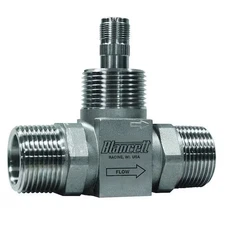 Blancett B111-110 Flowmeter, Turbine, 50Gpm, 1 In Mnpt