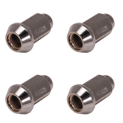 ITP Tapered Chrome Lug Nut 12mm x 1.50mm Thread Pitch 1087210005-5fb72b-4X