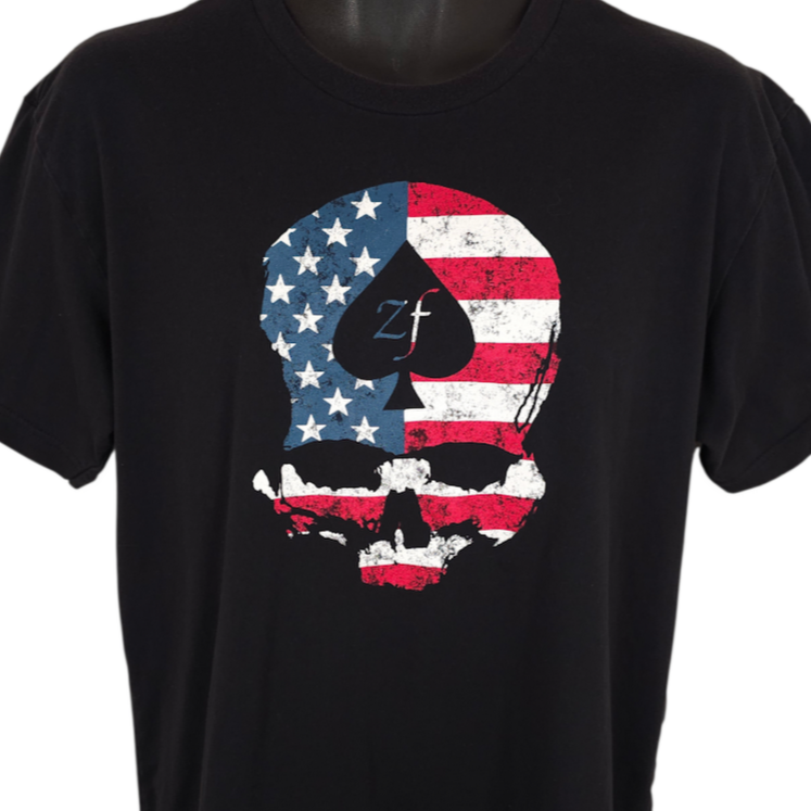 Zero Foxtrot Afterlife Club T Shirt Mens Size Large Black American
