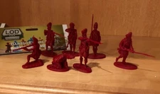 LOD Enterprises Plastic Figure Set 038 British Black Watch Highland Grenadiers