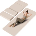 Extra Thick 10mm Foldable Yoga Mat - Non-Slip, Portable for Home & Studio Use