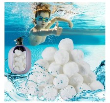 MAQIHAN 50PCS Pool Filter Balls for Sand-Filter - Dry Filter Sand BallsReusab...