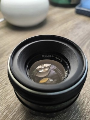 Helios 44-2 58mm f/2 Lens M42 Mount Swirly Bokeh Vintage USSR Zenit