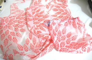 Free People Movement Lot of 3 XL Large Medium Reusable Nylon Shopping Tote Bags