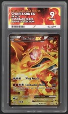 Pokemon TCG 2016 Charizard EX XY121 Red & Blue Collection Promo ACE 9 