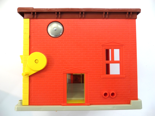 Vintage 1980 Fisher Price 928 Fire Station Complete Playset in Original Box - Picture 12 of 24