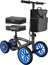All Terrain Knee Scooter for Adults, Crutch Alternative, 300LBS | For Adults