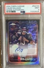 2024 Topps Chrome Caleb Williams Rookie Auto PSA 9
