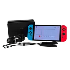 Nintendo Switch OLED HEG-001 7-inch Touchscreen Video Game Console