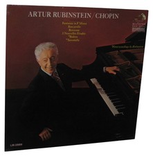 Artur Rubinstein Chopin RCA VICTOR Disque Vinyle LM-2889