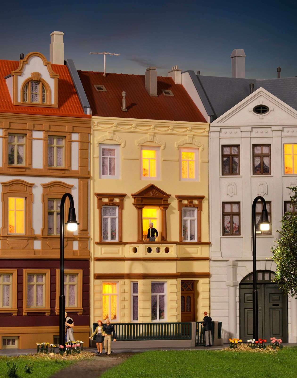 Kibri 39102 - H0 Town House At The Park In Bonn - New