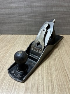 Stanley Bailey No 5 1/2 Plane Vintage High Knob Smooth Sole