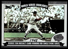 2004 Topps #WS-SM Stan Musial World Series Highlights (Series One)