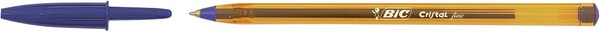 50X Bic 872730 Kugelschreiber Cristal Fine Strichfarbe: Blau-image