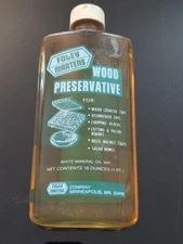 Vintage Martens Wood Preservative Vintage 16OZ Witr Mineral Oil 5NF 