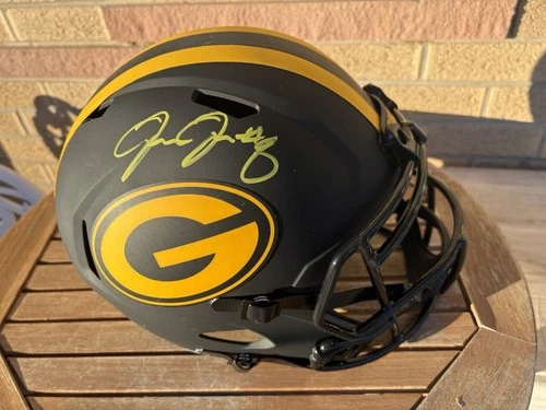 Green Bay Packers Josh Jacobs, Signed Eclipse Authentic Proline Helmet Beckett