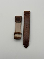 Jaeger LeCoultre Reverso watch strap pelle leather marrone brown 20/18mm