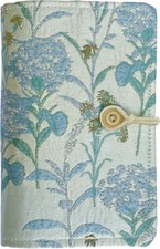 Flower Embroidery Refillable Journal, A6 Binder 6 Ring, Budget Binder, Planner